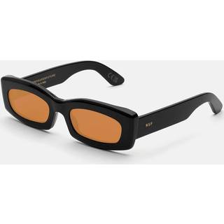 Retrosuperfuture Unisex JJ9 Zaga Refined Solbriller Acetat Sort Brun Firkantet Normal