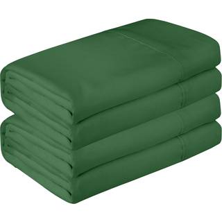 Royale Linned 2 Pack Bulk Flat Sheet Set - Top Sheet - Soft 1800 Microfiber - Wrinkle Stain Resistant - Til hotelmassagebord Hospital Sovesal - T