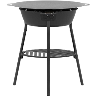 Muurikka gasbrænder med stativ, sort, Ø78 cm