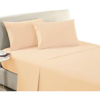 Mellanni Twin XL Flat Sheet - Iconic Collection Bedding Sheets - Hotel Luksus Ekstra bl?dt k?leopark - Let pleje - Rynke Fade Stain Resistant - 1