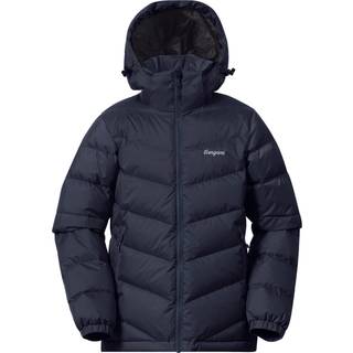Bergans Junior Warm Down Jacket Unisex Navy Blue, 152
