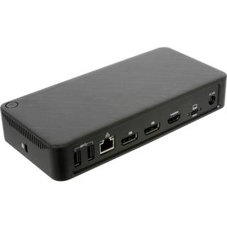 Targus DOCK460EUZ dockingstation Ledningsført USB4 Sort