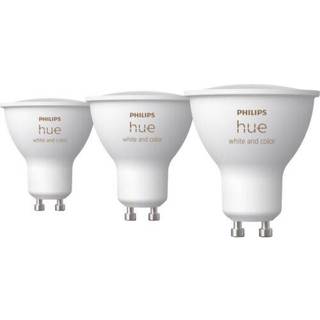 Philips Hue Color GU10 Spot, 3-Pak