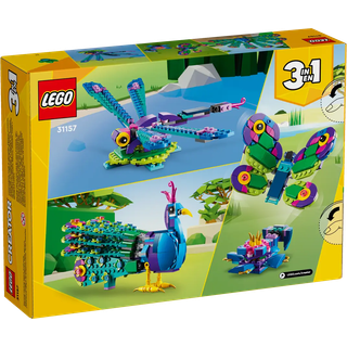 LEGO Creator Eksotisk påfugl 3-i-1 31157 (På lager i varehus)