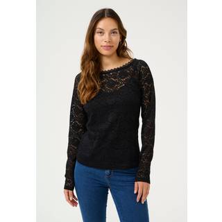 Kaffe KAaia Bluse - Sort - Str S - Damer
