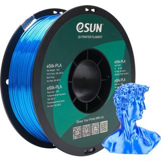 Esun Silk Pla Filament 175mm Silky skinnende 3D-printer Filament PLA-dimensionel n?jagtighed +- 005mm 1 kg spole (22 lbs) 3D-udskrivning Filament