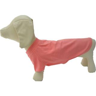 Lovelonglong 2019 Pet Clothing Dog Costumes Dachshund Clothes Blank T-Shirt Tee Shirts For Dachshund Dogs Corgi 100% Cotton Lotuspink D-L