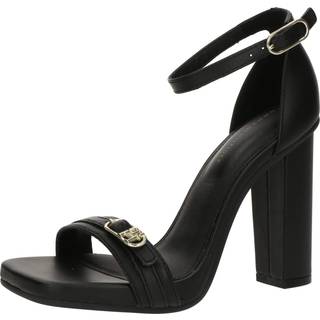 Leather Strap High Heels