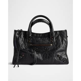Balenciaga Le City Small leather tote bag - black - One Size