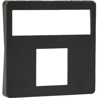 LK FUGA® afdækning 1 modul RJ45 koksgrå