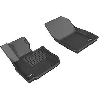 3D Maxpider L1MZ05111509 Front Row Custom Fit All-Weather Floor Mat til Select Mazda CX-3 Modeller-Kagu Rubber (sort)