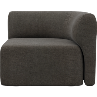 SACKit Fjord Sofa - Corner Section Right - Sealife Brown