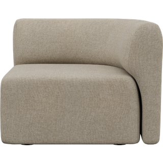 SACKit Fjord Sofa - Corner Section Right - Cosmo Beige