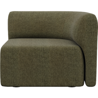 SACKit Fjord Sofa - Corner Section Right - Cosmo Terracotta