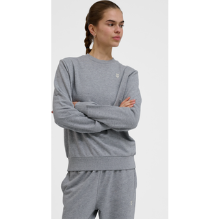 Hummel Pulse Sweat Crewneck M Dame - Grå Trøje til Aktivitet og Komfort