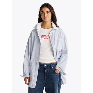 Oversized Fit Stripe Shirt