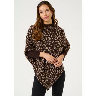 Kaffe KAmolly Poncho - Flere farver - Str ONE - Damer