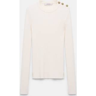 Dorothee Schumacher Essential Ease wool and silk-blend sweater - white - L