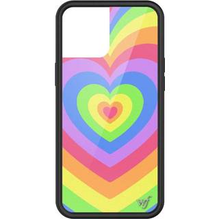 Wildflower Limited Edition sager kompatible med iPhone 12 Pro Max (Rainbow Latte Love)