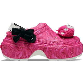 Crocs unisex Fortnite X Stomp Lined Cuddle Team Leader Clogs Pink Multi 43