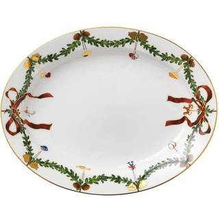 Royal Copenhagen Stjerne Riflet Jul fad 37 cm