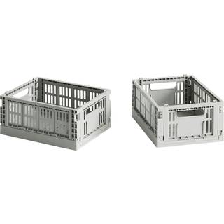 Colour Crate 2-pak Kasse, LIght Grey