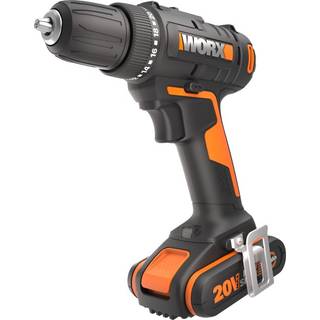 Worx 20V Skruemaskine, 30Nm, 2x2,0Ah, 3-5t lader, box ✓ På lager - klar til levering og afhentning