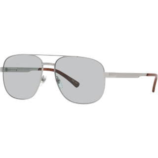 Gucci GG1223S 004 60 Solbriller Mænd Silver - Silver - 60mm