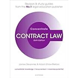 Contract Law Concentrate