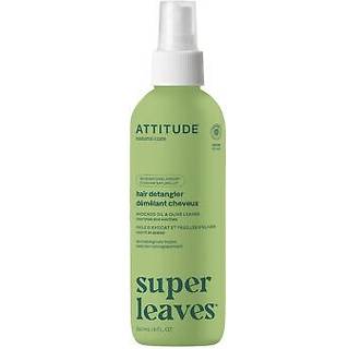Attitude Super Leaves Avocado Oil & Olive Leaves Spray For nem kæmning Fra normalt til tørt hår 240 ml - 240 ml