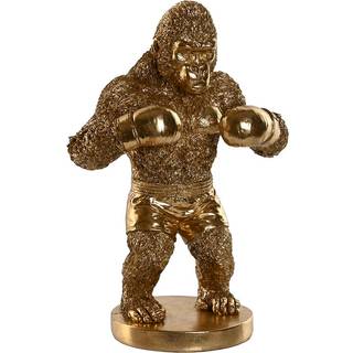 Dekorativ figur Home ESPRIT Gylden Harpiks 24 x 16 x 33,5 cm