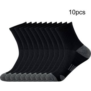 TEMU 10/20 Pairs Of Men's Socks, Large Size Sports Mid- Socks