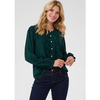 Cream Crsuki Ls Blouse Bluser 10613841 Ponderosa Pine (46)