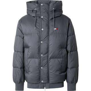 Tommy Jeans Tommy Jeans Black Relaxed Branded Puffer Jacket