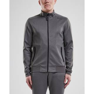 Craft - Noble Zip Jacket Maend - Darkgrey Melange 3XL