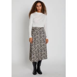 Bruuns Bazaar Women Floretbbamattas Skirt Skirt Bbw4311 Sand Black (40)