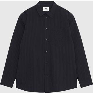 Wood Wood - Wwday Striped Shirt - Skjorter til mænd - Shadow Side - M