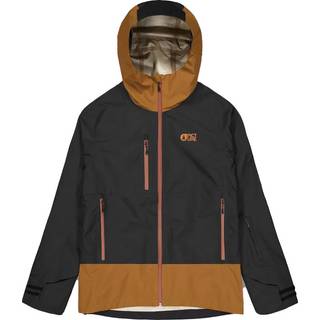 Picture Organic Clothing Men's Broader 3L Jacket Black Chocolate, M
