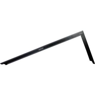 Sprehn tømrervinkel sort, 800 mm, rustfri stål 23496