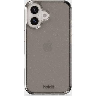 Phone Case Glitter Black iPhone 16 - Sort - Add QTY
