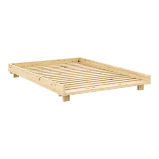 Social Sengeramme i Massiv FSC Fyrretræ Fra Karup Design | Japandi - 180×200 | Dobbelt seng