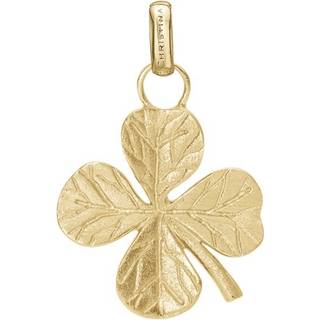 Christina Collect - Big Four Leaf Clover vedhæng i forgyldt sølv