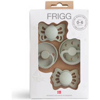 FRIGG Baby&#39;s First Pacifier Moonlight Sailing sut Sage - 4 stk.