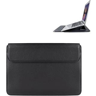 Devia taske til 13,3'' laptop med standerfunktion og magnetisk lås - Sort
