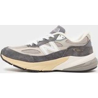 New Balance Unisex Made in USA 990v6 i Grå Suede/Mesh, Størrelse 38