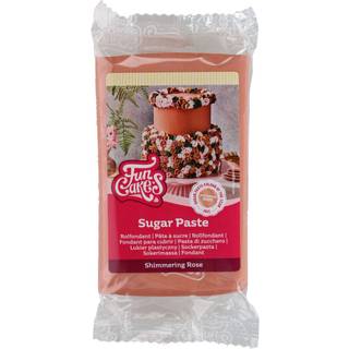 Fondant Shimmering Rose 250g - FunCakes