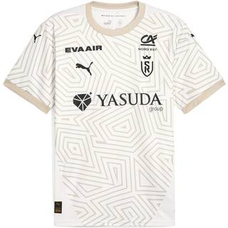 Men&#39;s Puma Stade Reims 24/25 Third Jersey, White, Size S, Sport - Granola - S