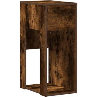 Computertårnstativ Med Skuffe 30X44X74 Cm Etræsfarve - Røget eg