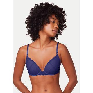 Triumph Bright Spotlight WHU push-up BH, blå, Størrelse: 70E, Dame