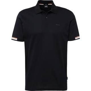 BOSS Parlay 147 Short Sleeved Polo T Shirt Black